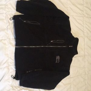 US Rowing Men’s Full-Zip Fleece Jacket, Black